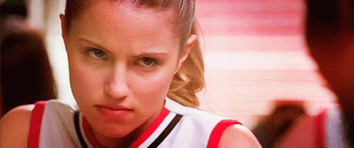 Quinn Fabray Staring Youll Shoot Your Eye Out GIF