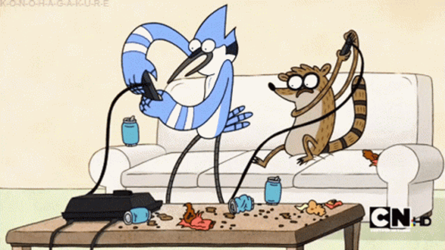 Quintel And Salyers Video Game GIF