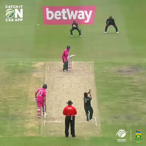 Quinton De Kock Straight Drive GIF