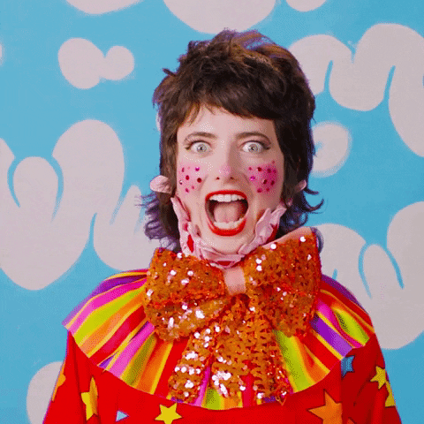 Quirky Lady Awooga Tongue Out Reaction GIF