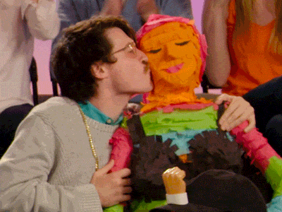 Quirky Weird Couple GIF