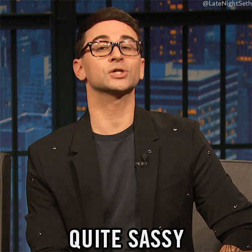 Quite Sassy Christian Siriano GIF