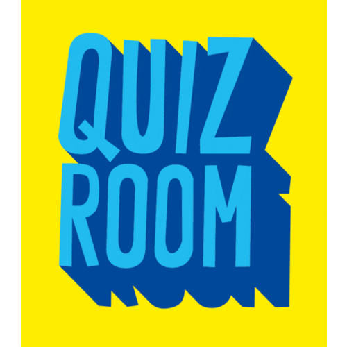 Quiz Room Blue Yellow Animated GIF 