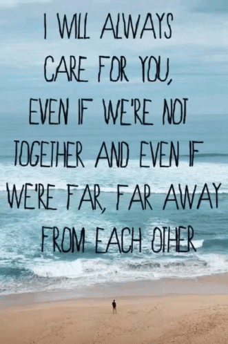 Quote I Care For You GIF