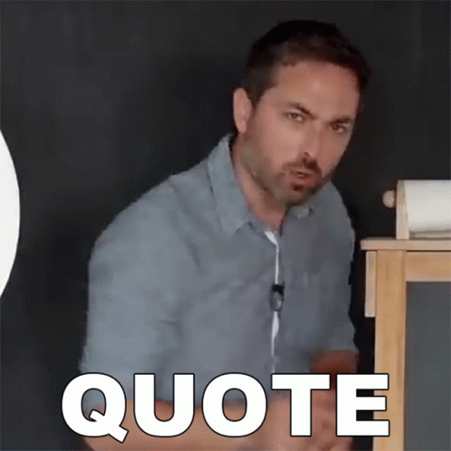 Quote On Quote Air Sign GIF