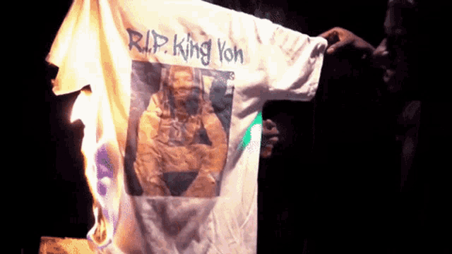 R.i.p. King Von T-shirt GIF
