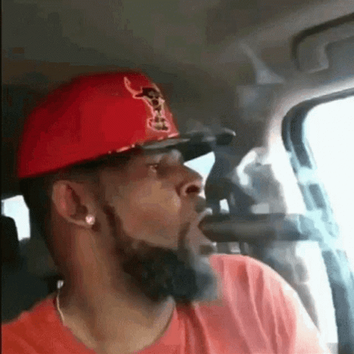 R. Kelly Smoking Cigar GIF