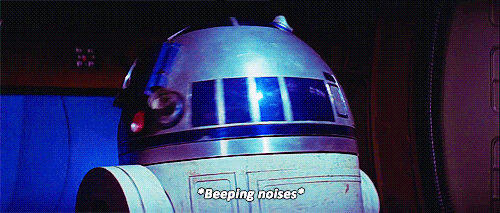 R2-d2 Star Wars Happy Birthday GIF
