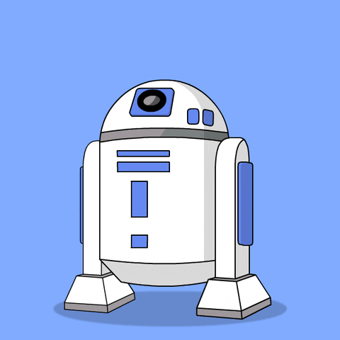 R2d2 Happy Star Wars GIF