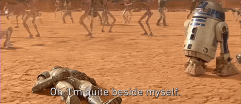 R2d2 Im Beside Myself GIF
