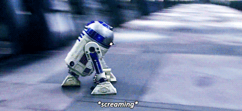R2d2 Screaming Robot GIF