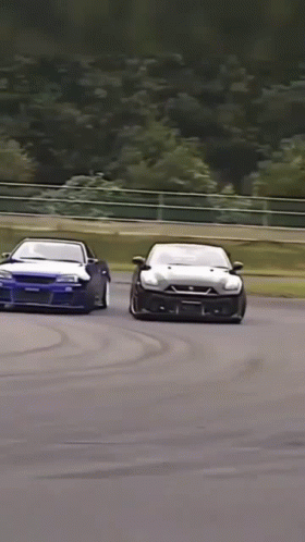 Nissan Skyline R34 Car Racing GIF