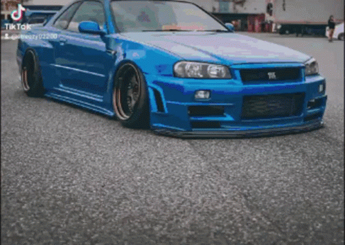 Nissan Skyline R34 Amazing Models Slide Show GIF