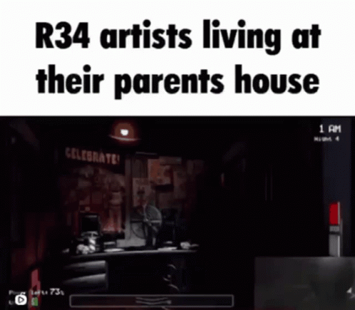 R34 Artist Living In Parents House Meme GIF