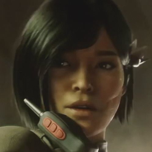 R6 Winking Woman GIF