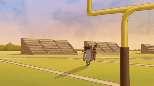 Raccoon Dancing in Field