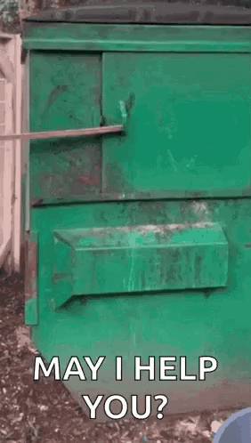 Raccoon Sticking Head Out of Trash Can