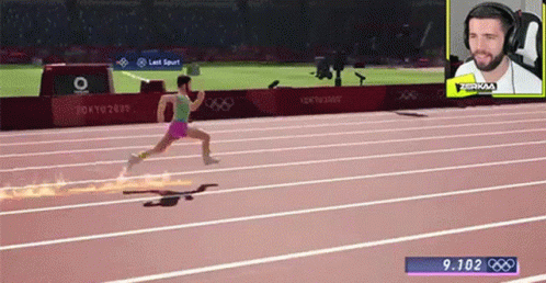 Running Race World Record GIF