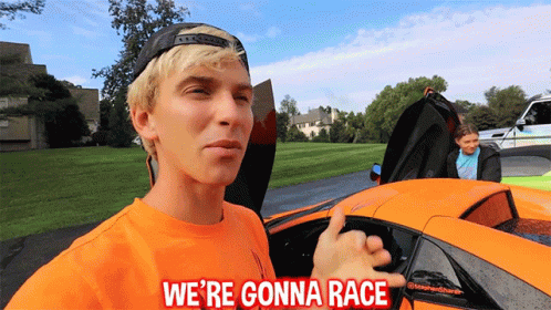 Were Gonna Race GIF