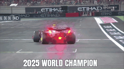 Race Car 2025 World Champion GIF