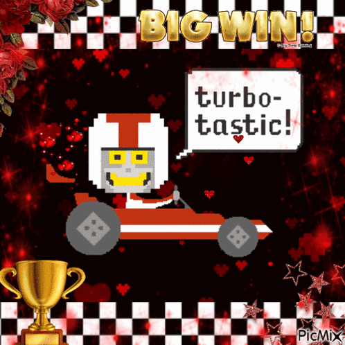 Race Car Big Win Turbo Tastic