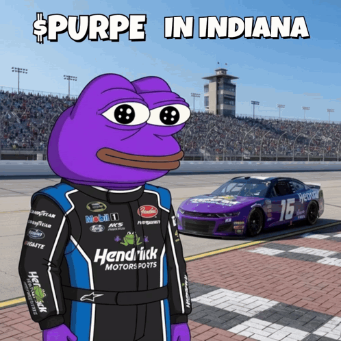 Race Car Driver Purpe in Indiana