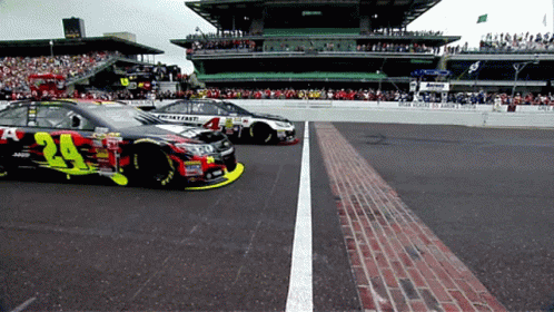 Race Car Number 24 GIF