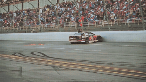 Race Car Number 77 GIF