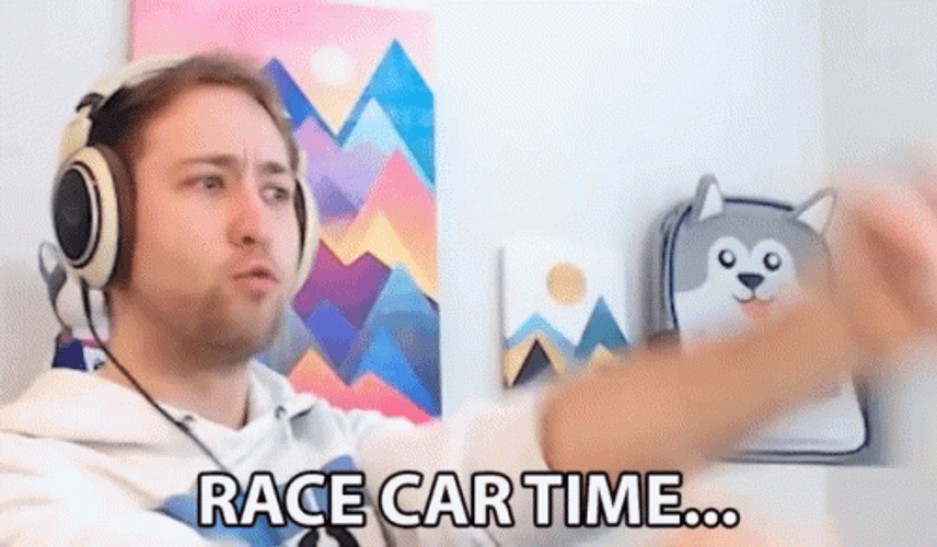 Race Car Time Driving GIF