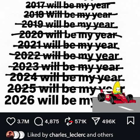 Race Car With 2017 Will Be My Year GIF