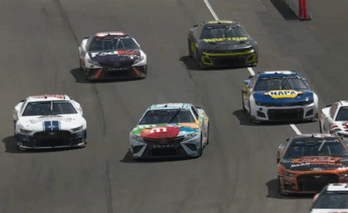 Race Car with M&M