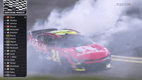 Race Car With Number 24