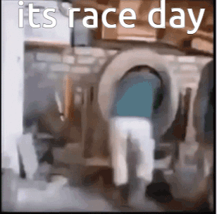 Race Day Rolling Body GIF