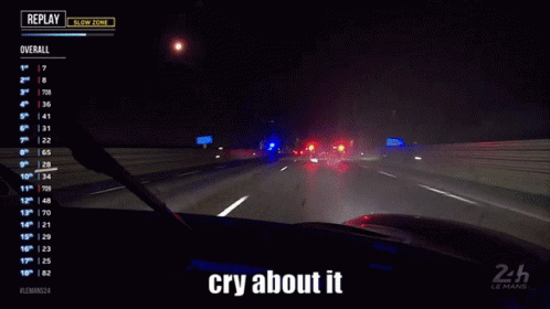 Race Replay Cry About It
