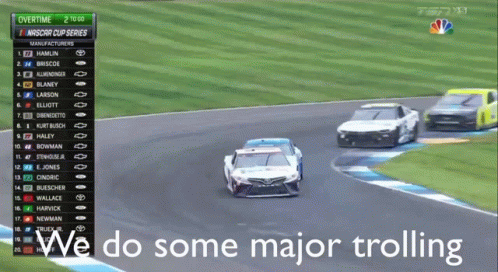 Race Saying We Do Some Major Trolling
