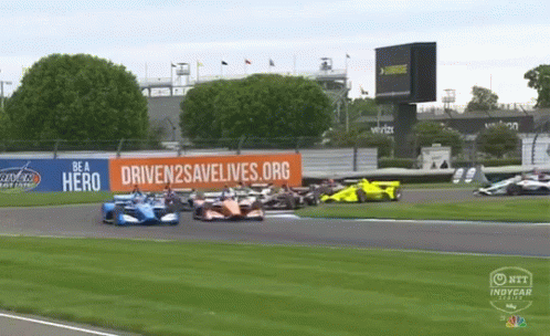 Race Track Driven2SaveLives Sign GIF