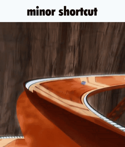 Race Track Minor Shortcut