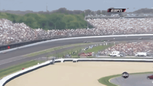 Race Track On ABC And ESPN GIF