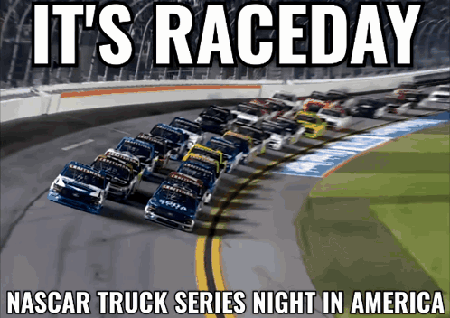 Raceday NASCAR Truck Series Night in America Poster