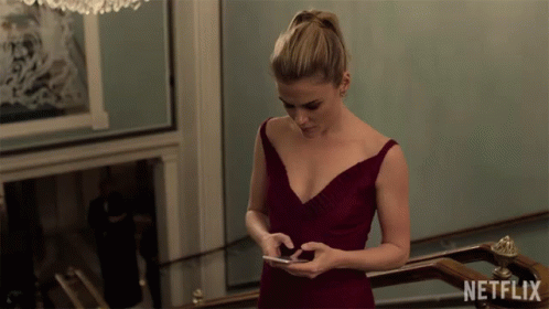 Rachael Taylor Anxiously Waiting GIF