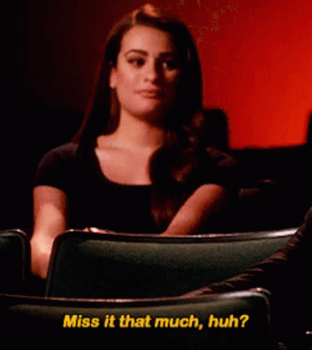 Rachel Berry Asking Missed It By That Much GIF