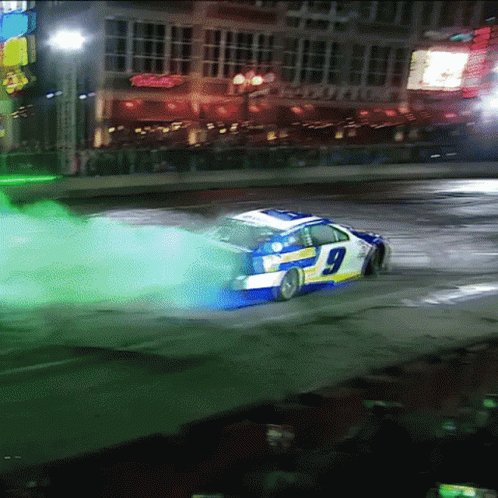 Racing Car Number 9