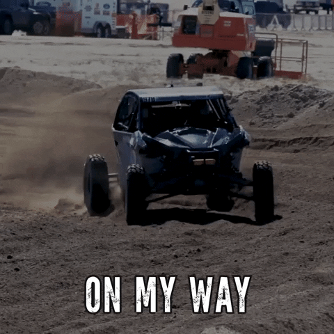 Racing On My Way GIF