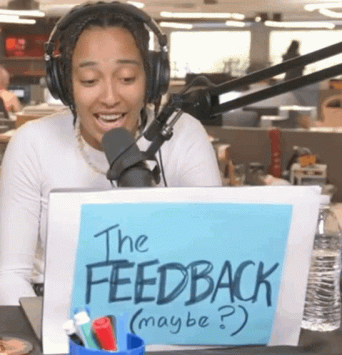 Radio Host The Feedback Maybe GIF