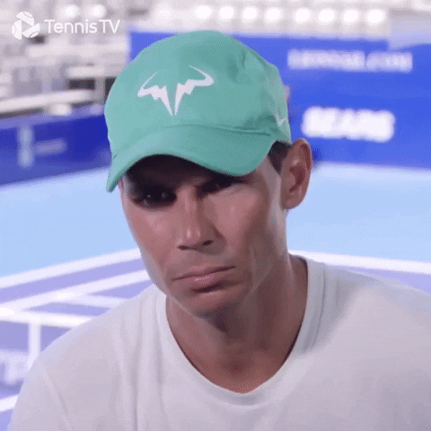 Rafael Nadal Disgusted Yuck GIF
