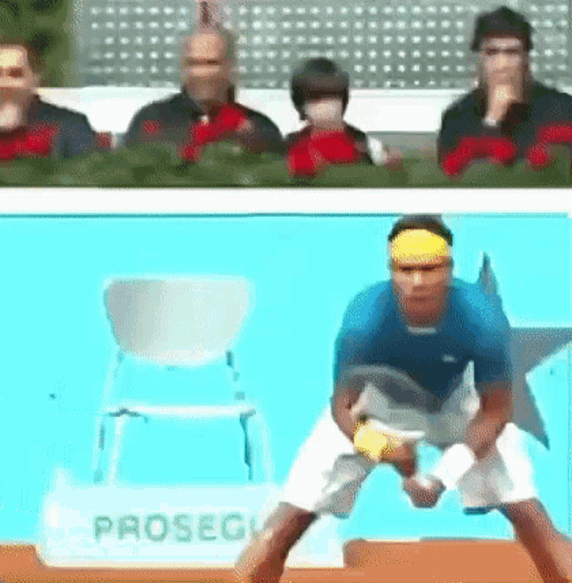 Rafael Nadal Return Of Serve Gif GIF