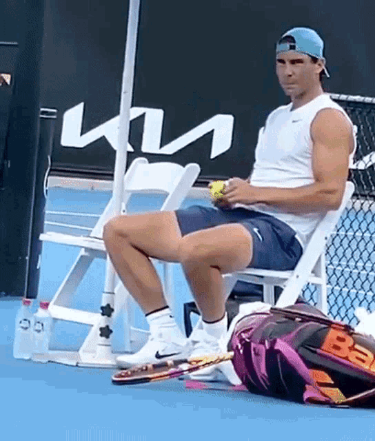 Rafael Nadal Tennis Gif GIF