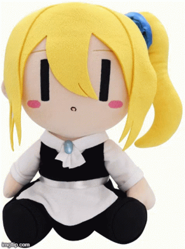 Rag Doll Anime Hayasaka Plushie GIF