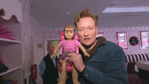 Rag Doll Conan O Brien GIF