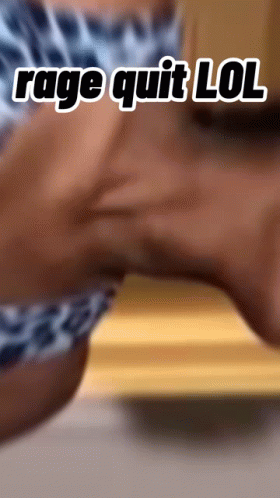 Rage Quit Accelerated Dance Moves GIF